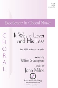 It Was a Lover and His Lass SATB choral sheet music cover Thumbnail